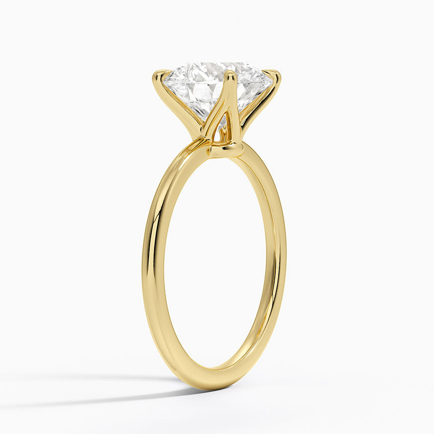 Elodie Engagement Ring Low Profile