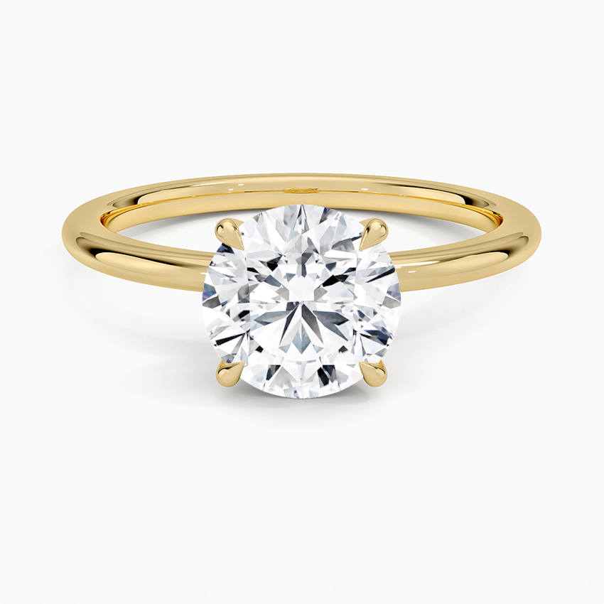 Elodie Engagement Ring Low Profile