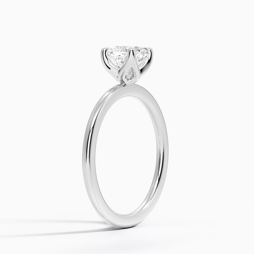 Petite Cushion Engagement Ring