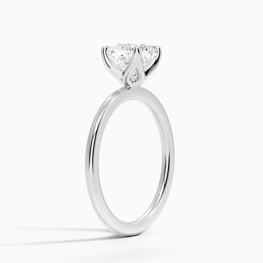 Petite Cushion Engagement Ring