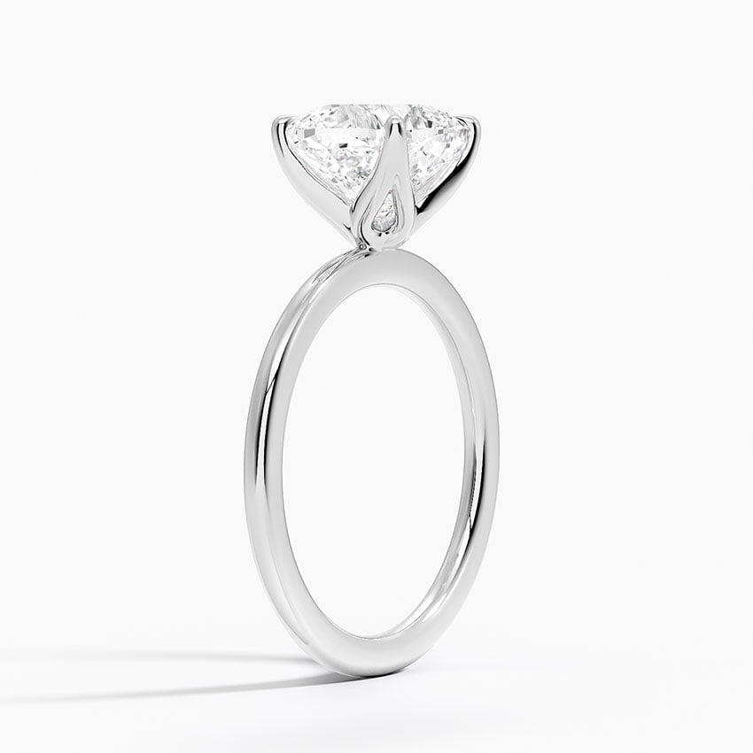 Petite Cushion Engagement Ring