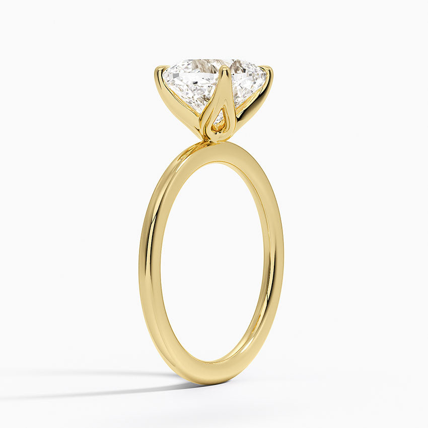 Petite Cushion Engagement Ring