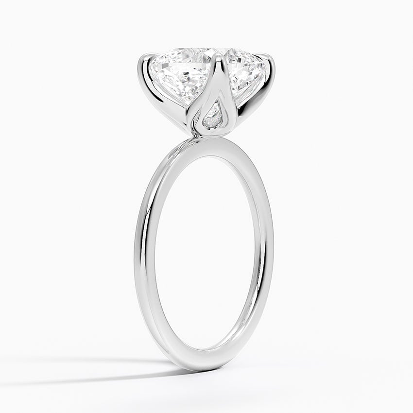 Petite Cushion Engagement Ring