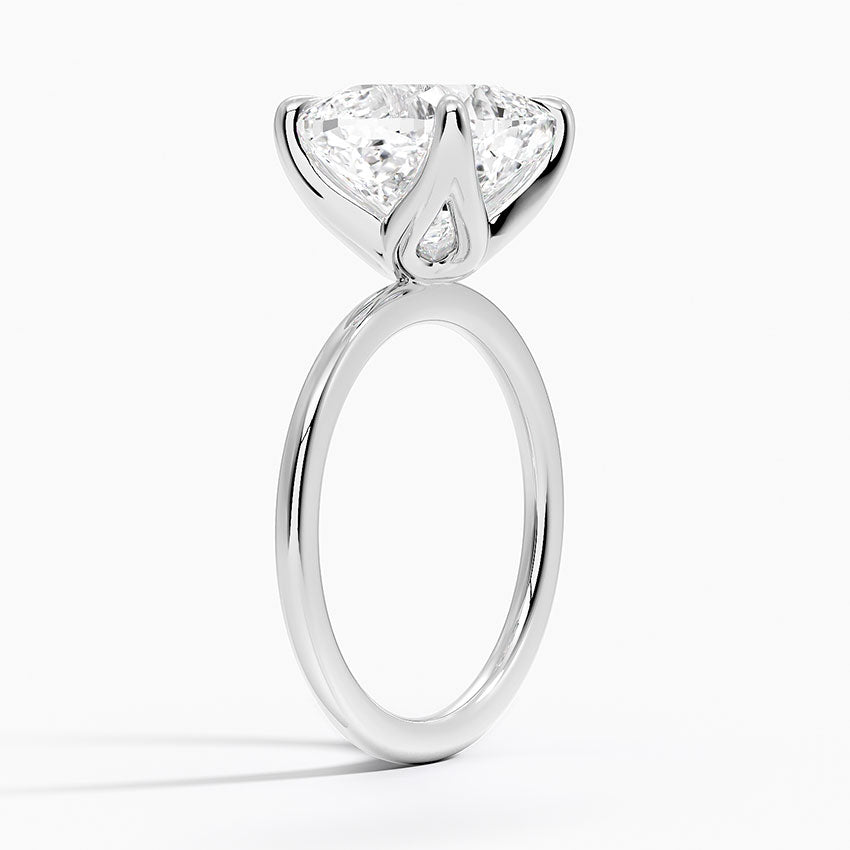 Petite Cushion Engagement Ring