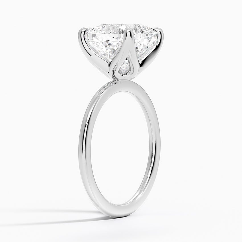 Petite Cushion Engagement Ring