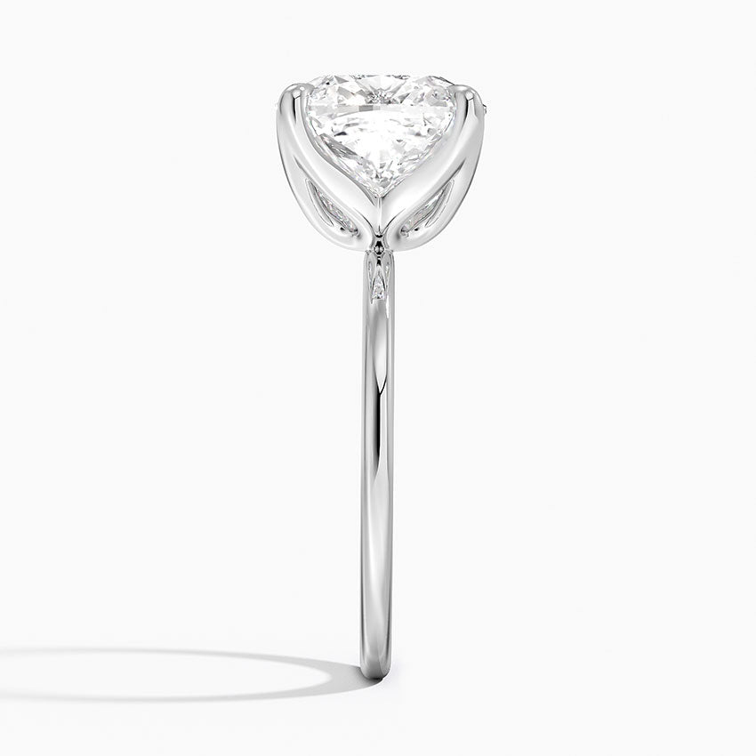 Petite Cushion Engagement Ring