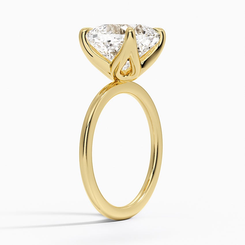 Petite Cushion Engagement Ring