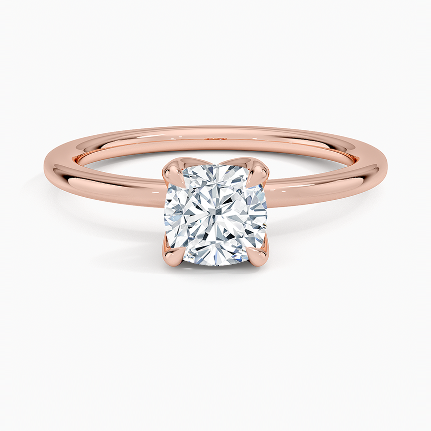 Petite Cushion Engagement Ring