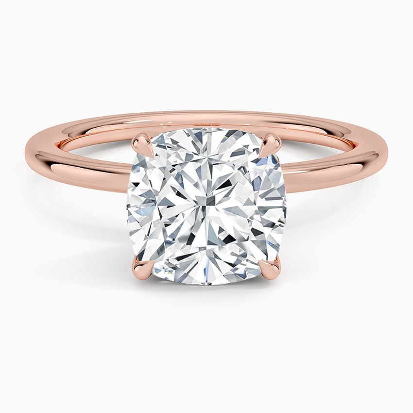 Petite Cushion Engagement Ring