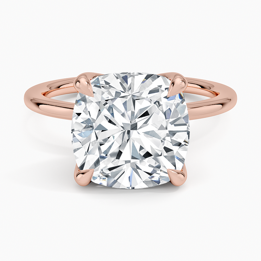 Petite Cushion Engagement Ring