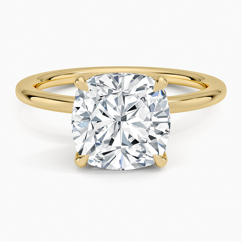 Petite Cushion Engagement Ring