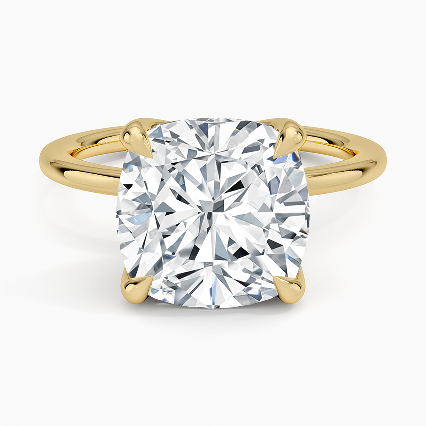Petite Cushion Engagement Ring