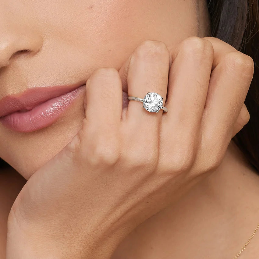 Hazel Solitaire Ring