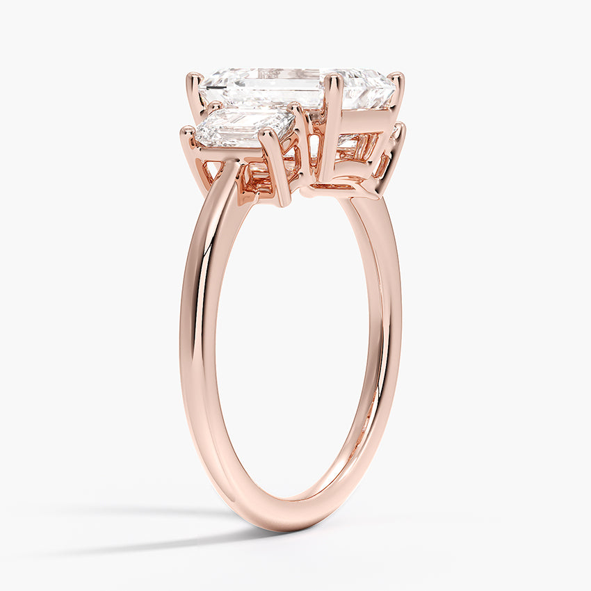 Luxe Rhiannon Three Stone Diamond