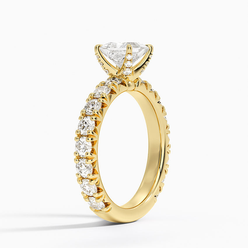 Ellora Diamond Ring Hidden Halo