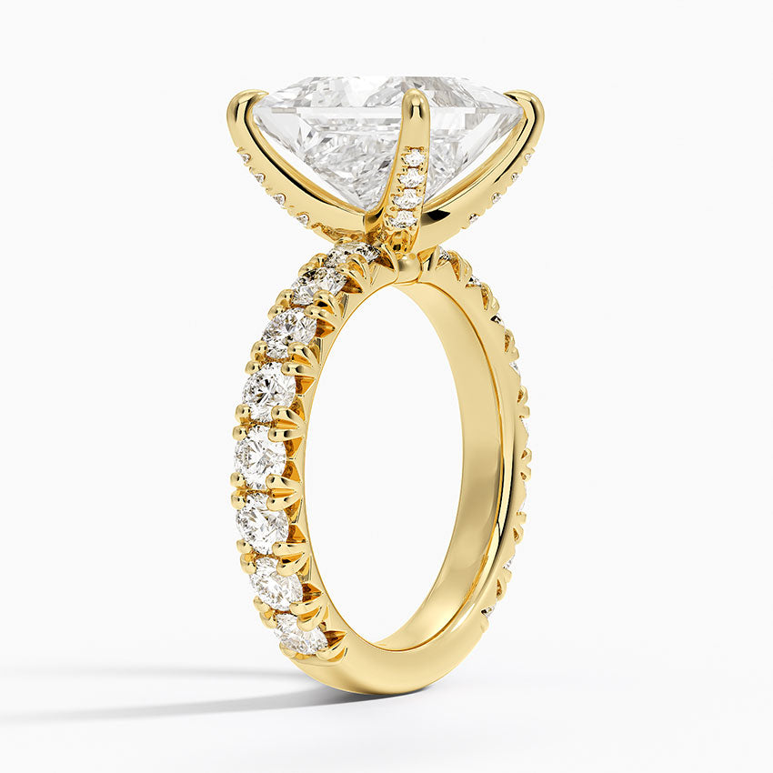 Ellora Diamond Ring Hidden Halo