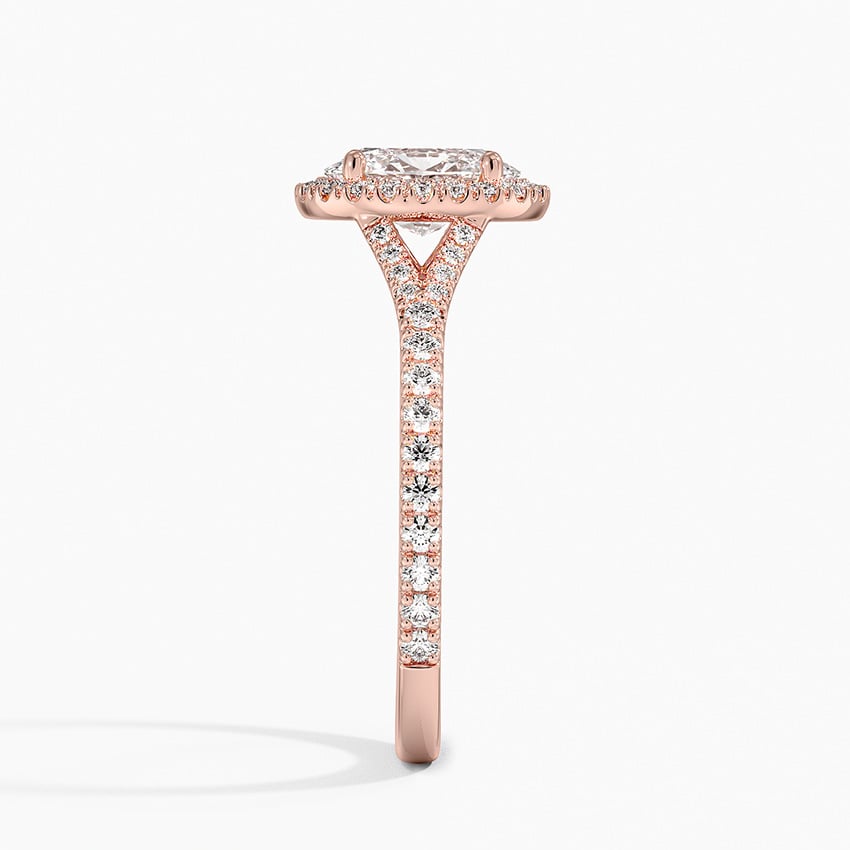 Joy Three-Quarter Coverage Diamond Engagement Ring