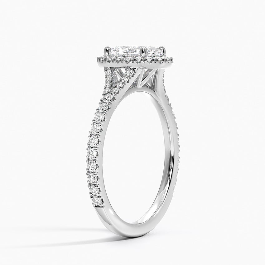Joy Three-Quarter Coverage Diamond Engagement Ring