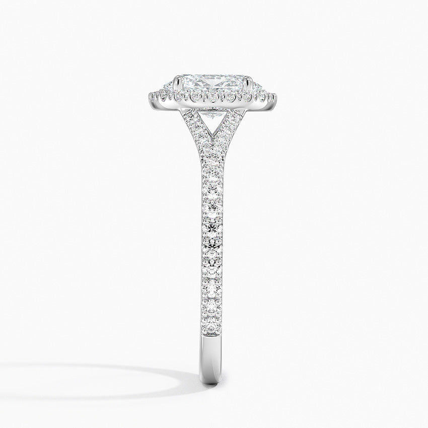 Joy Three-Quarter Coverage Diamond Engagement Ring
