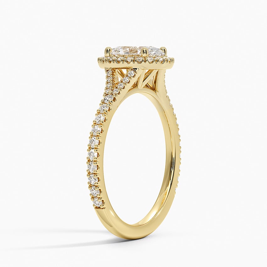 Joy Three-Quarter Coverage Diamond Engagement Ring