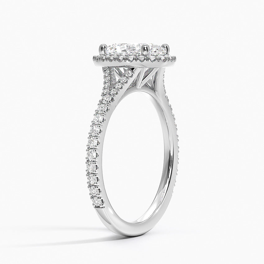 Joy Three-Quarter Coverage Diamond Engagement Ring