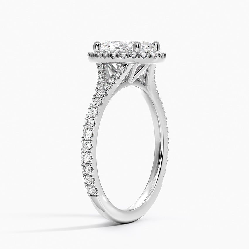 Joy Three-Quarter Coverage Diamond Engagement Ring