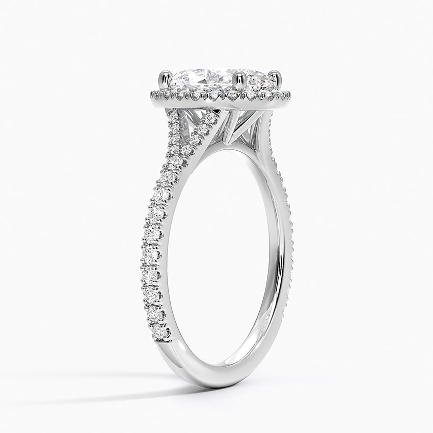 Joy Three-Quarter Coverage Diamond Engagement Ring
