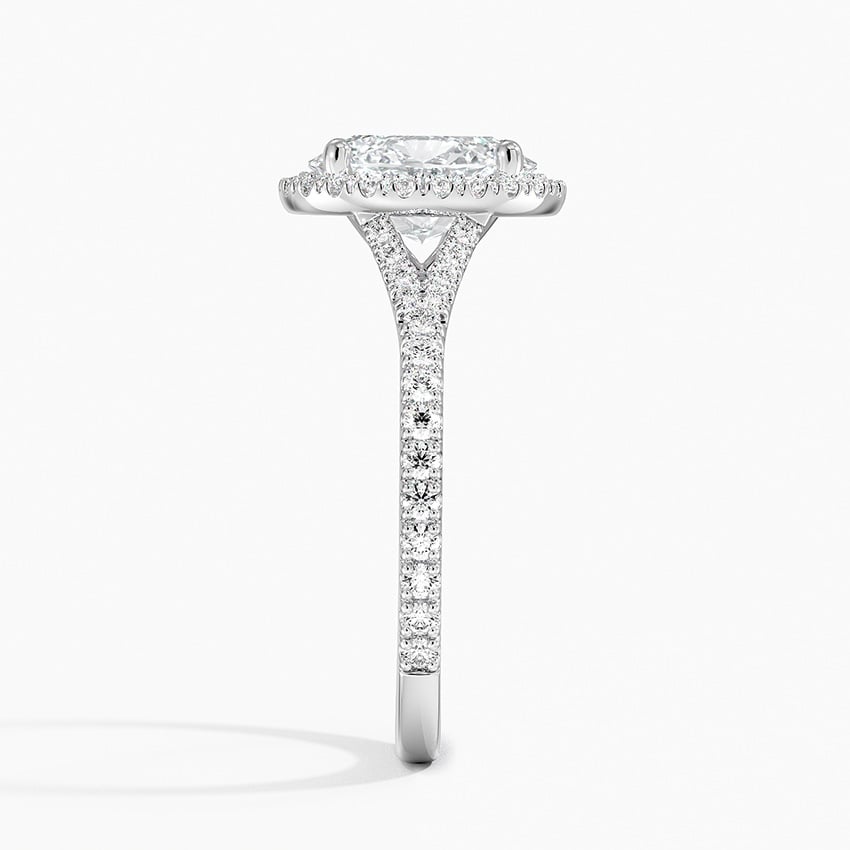 Joy Three-Quarter Coverage Diamond Engagement Ring