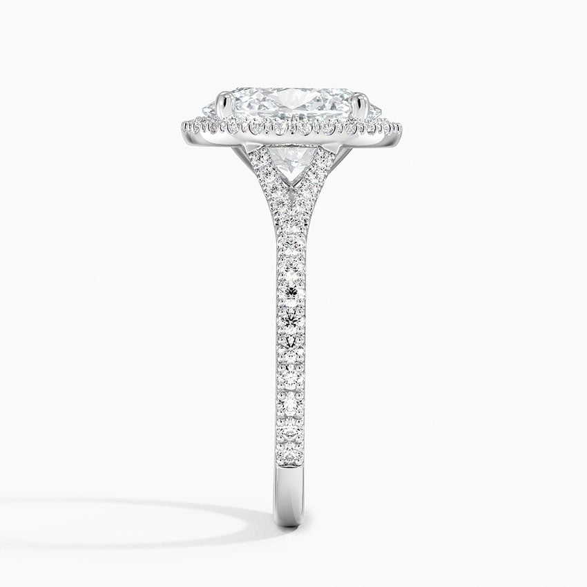 Joy Three-Quarter Coverage Diamond Engagement Ring