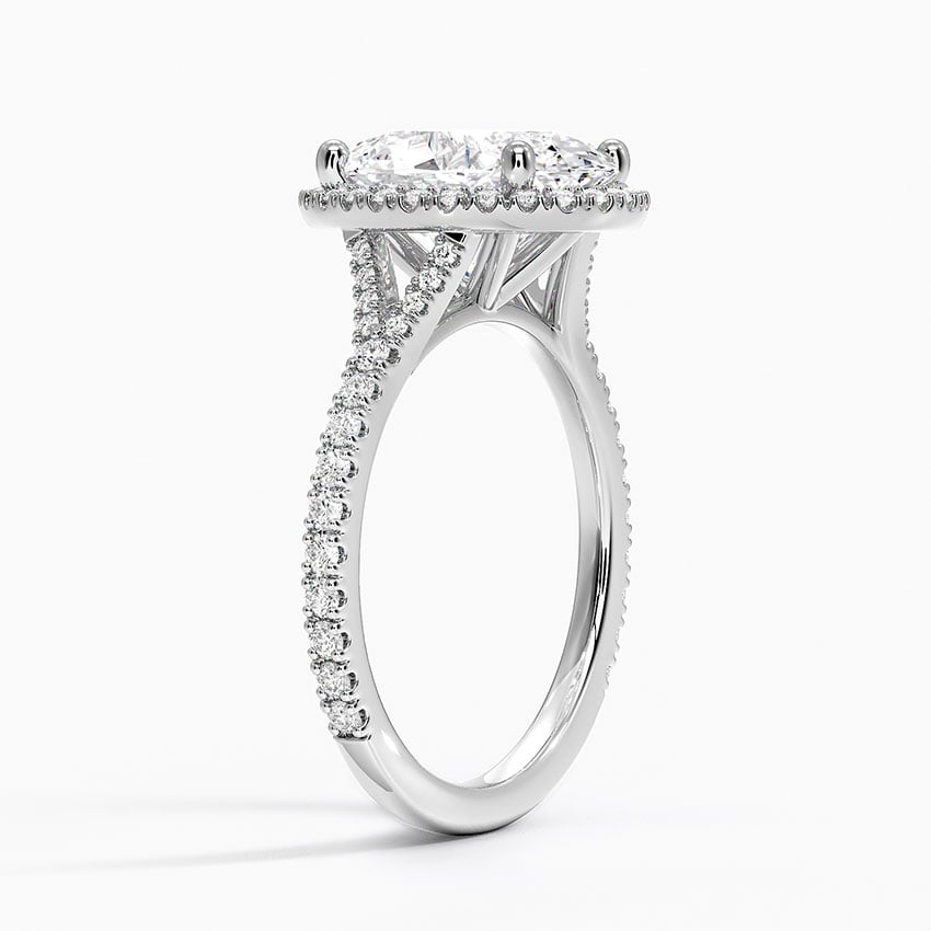 Joy Three-Quarter Coverage Diamond Engagement Ring