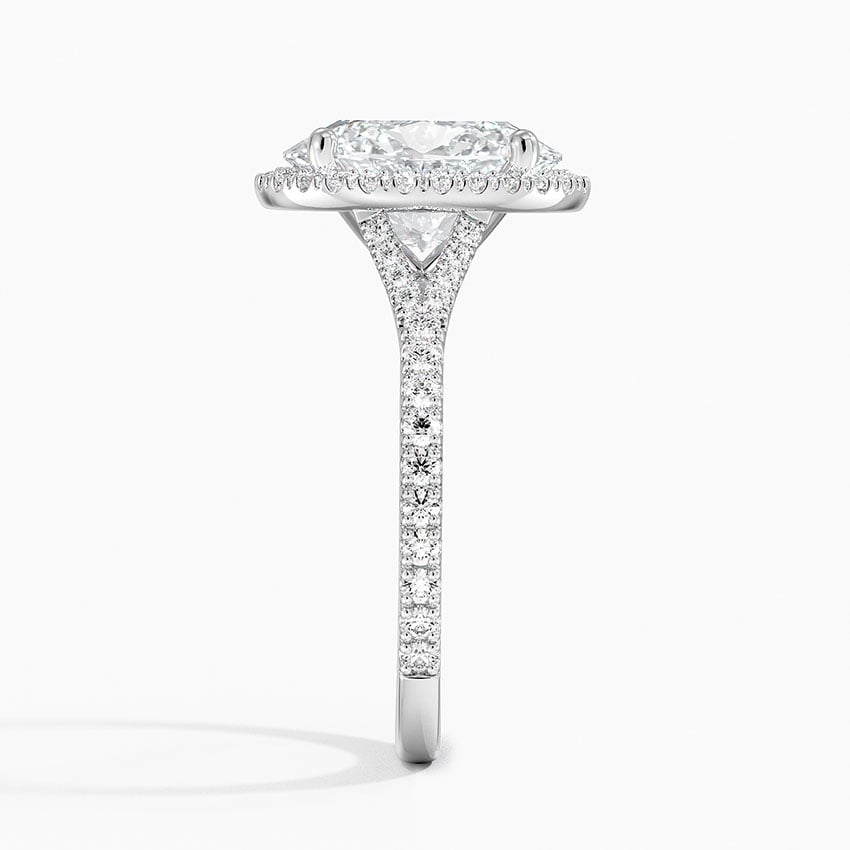 Joy Three-Quarter Coverage Diamond Engagement Ring