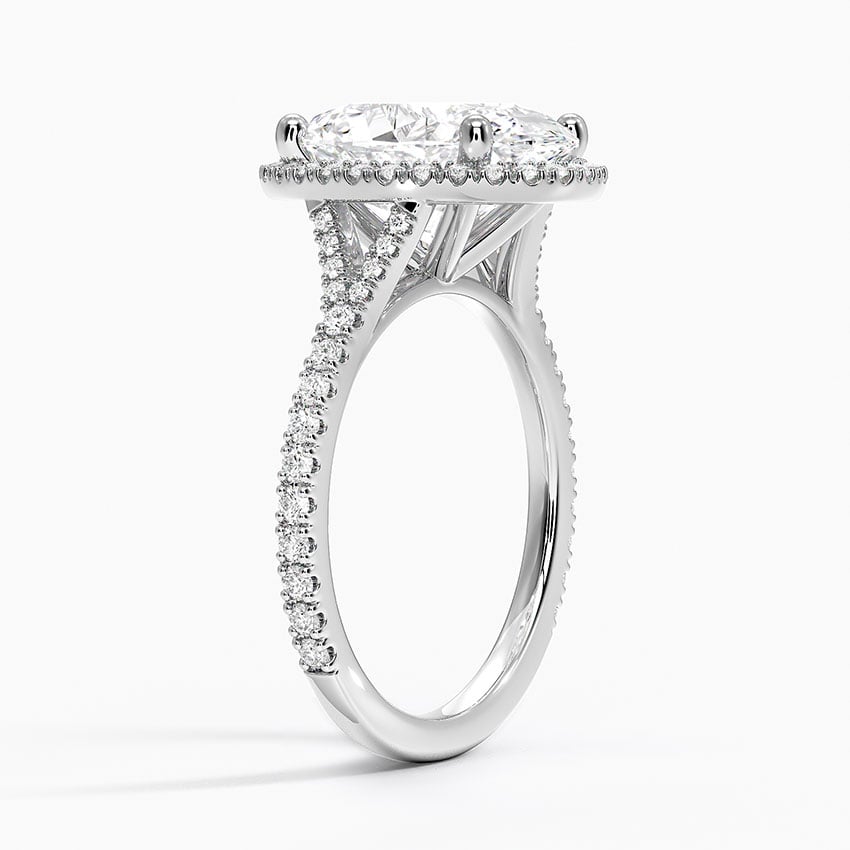 Joy Three-Quarter Coverage Diamond Engagement Ring