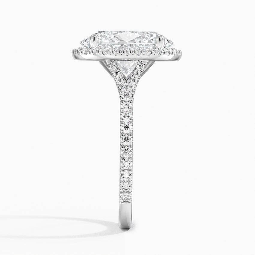 Joy Three-Quarter Coverage Diamond Engagement Ring