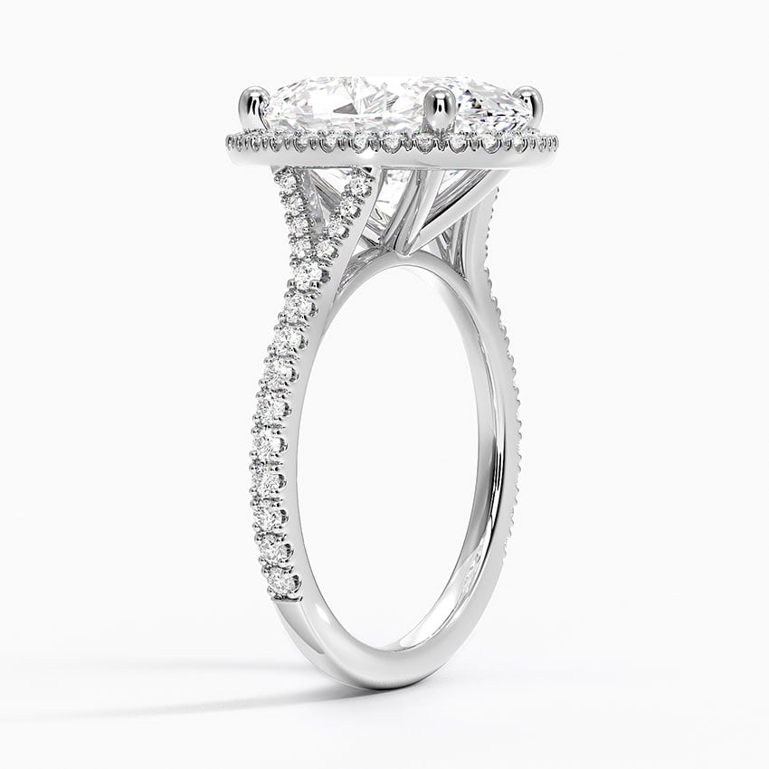 Joy Three-Quarter Coverage Diamond Engagement Ring