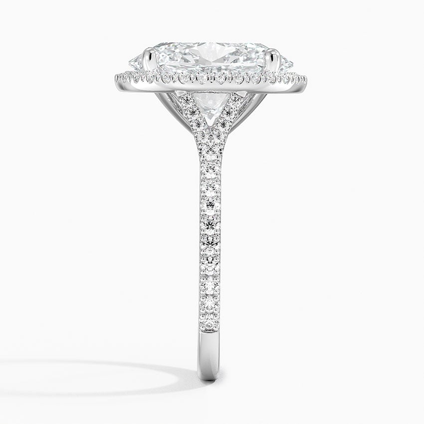 Joy Three-Quarter Coverage Diamond Engagement Ring