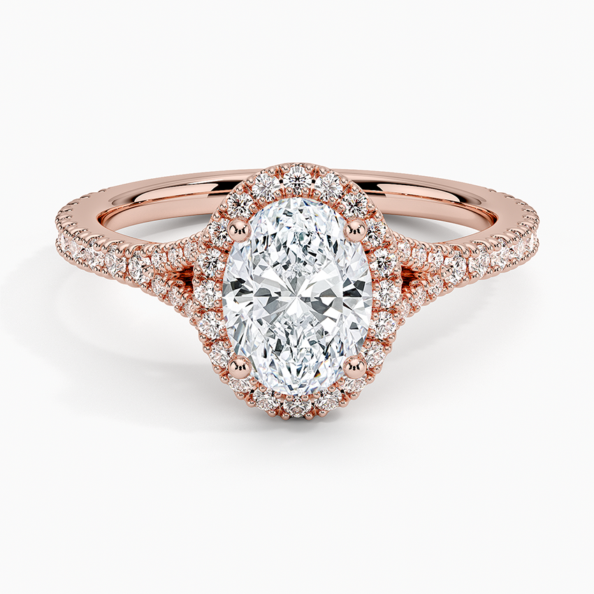 Joy Three-Quarter Coverage Diamond Engagement Ring
