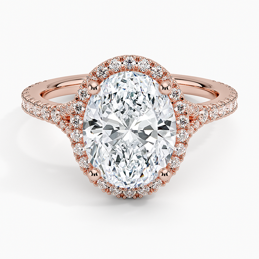 Joy Three-Quarter Coverage Diamond Engagement Ring