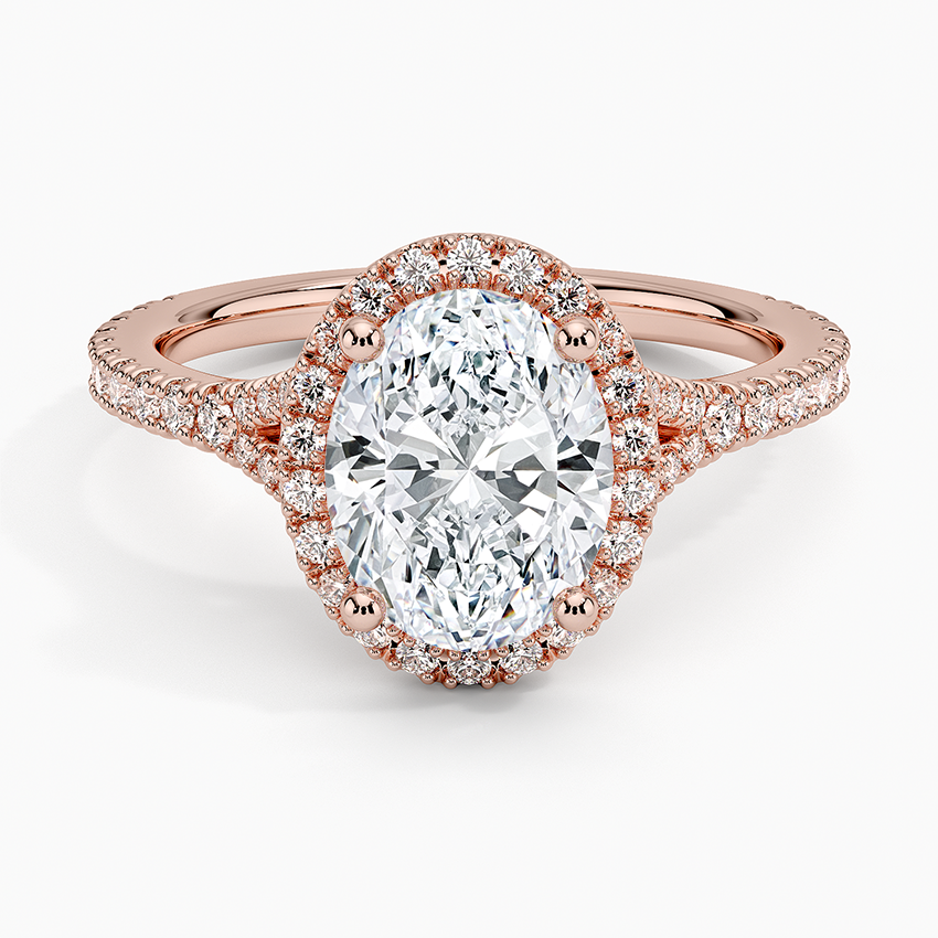 Joy Three-Quarter Coverage Diamond Engagement Ring
