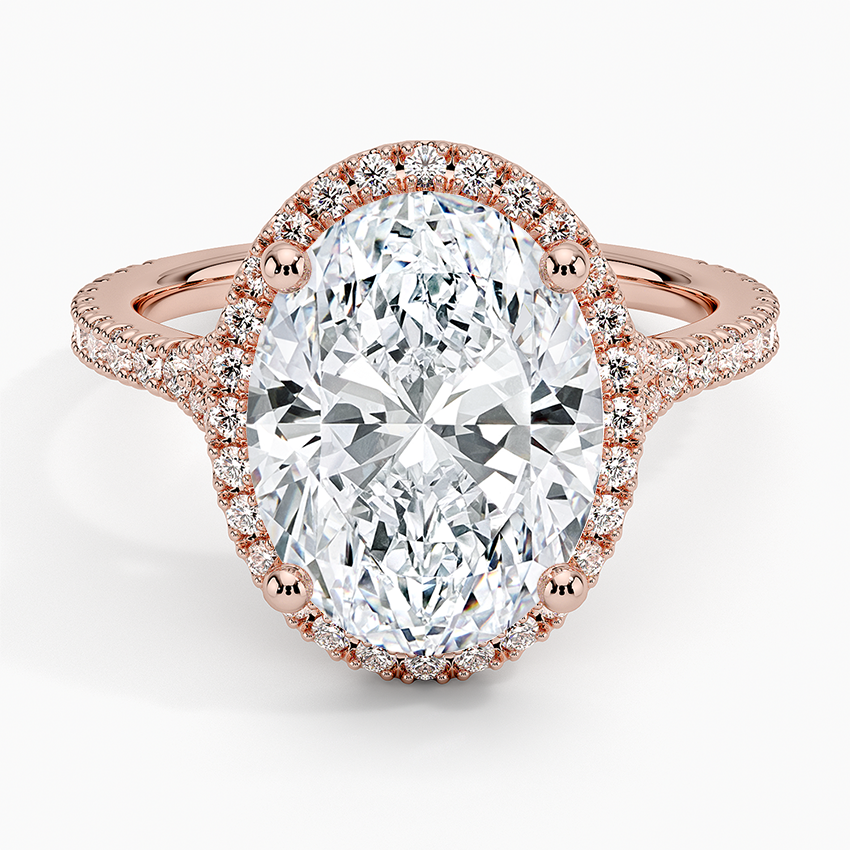 Joy Three-Quarter Coverage Diamond Engagement Ring
