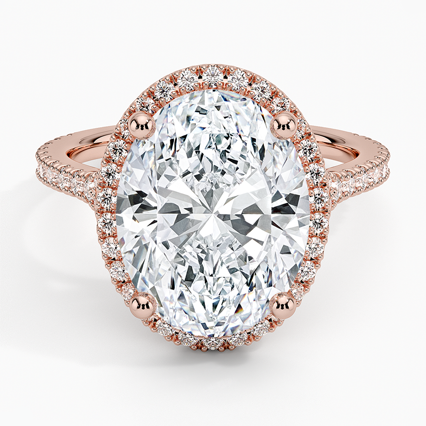 Joy Three-Quarter Coverage Diamond Engagement Ring