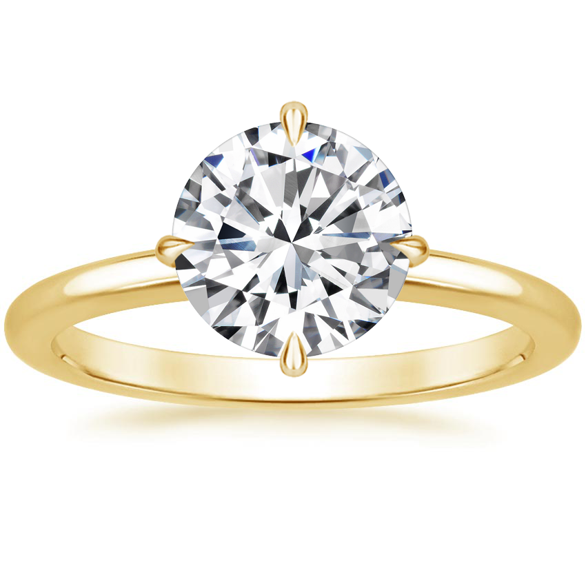 North Star Solitaire Ring