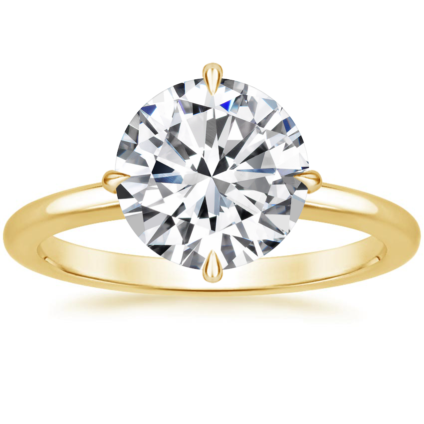 North Star Solitaire Ring