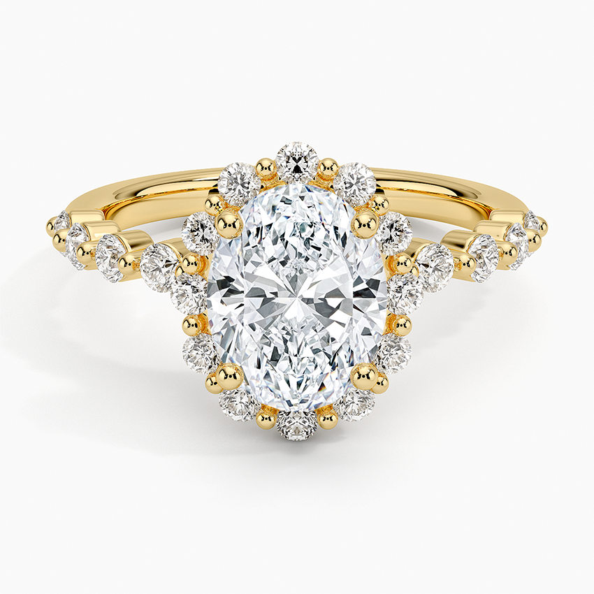 Marseille Halo Diamond Ring