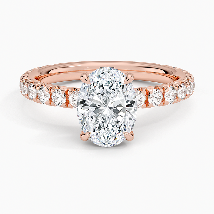 Olympia Diamond Ring Hidden Halo