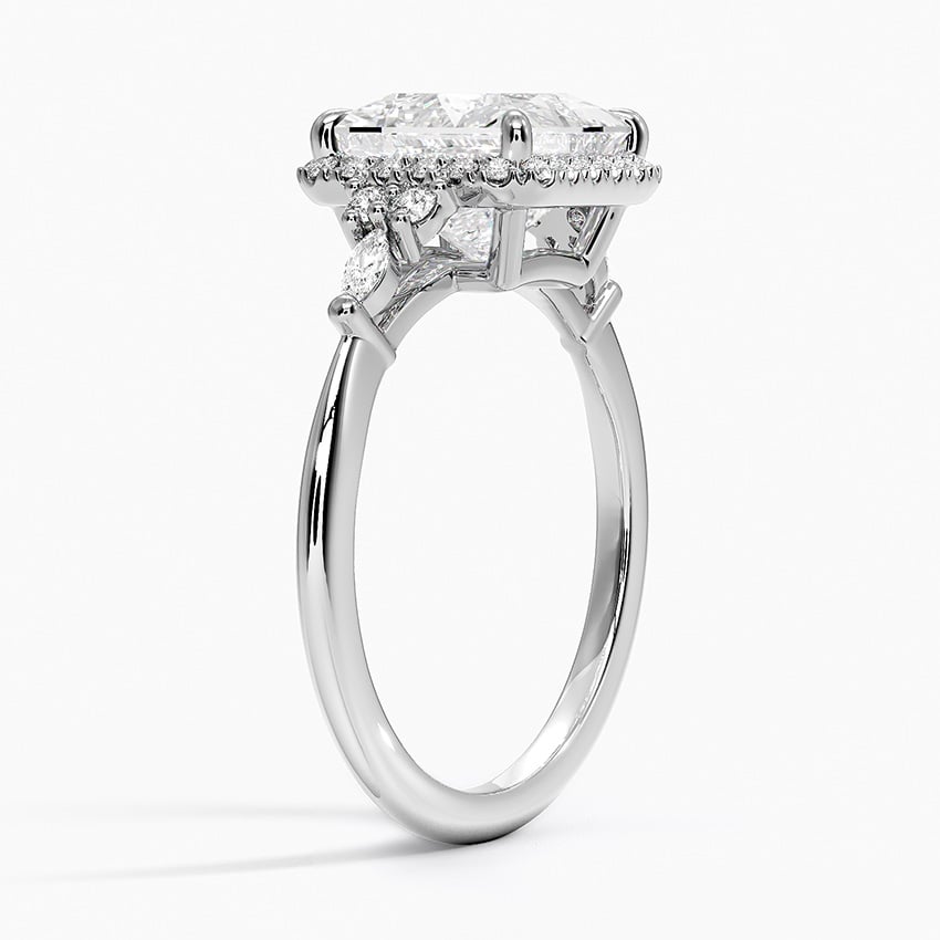 Nadia Halo Diamond Engagement Ring