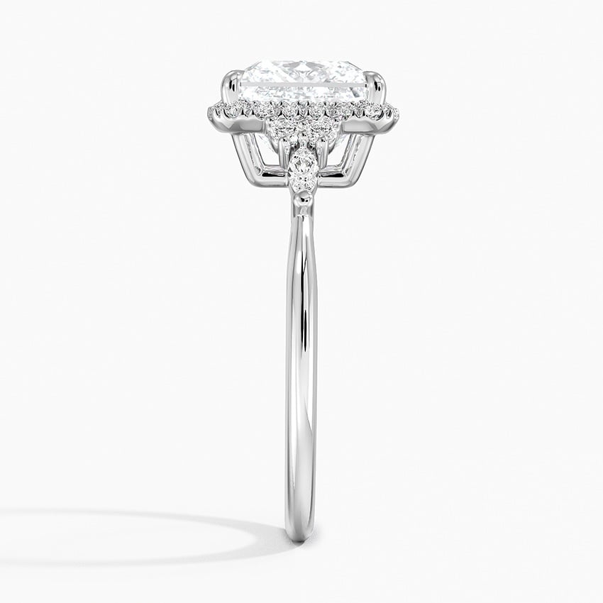 Nadia Halo Diamond Engagement Ring