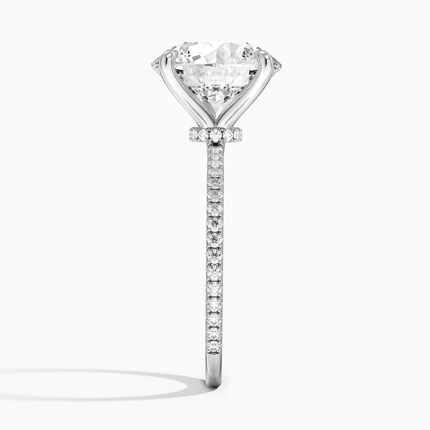 Kristen Diamond Engagement Ring Hidden Halo