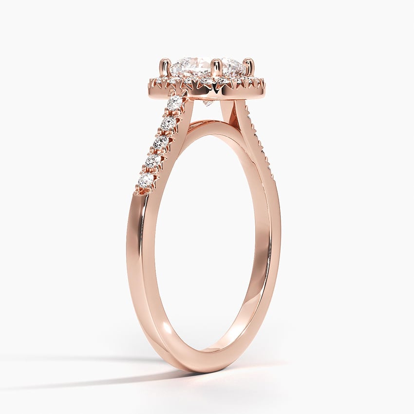 Odessa Halo Diamond Engagement Ring
