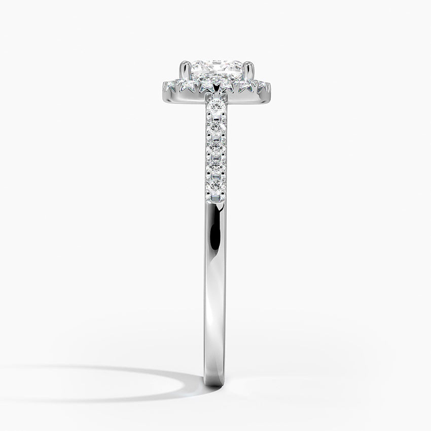 Odessa Halo Diamond Engagement Ring