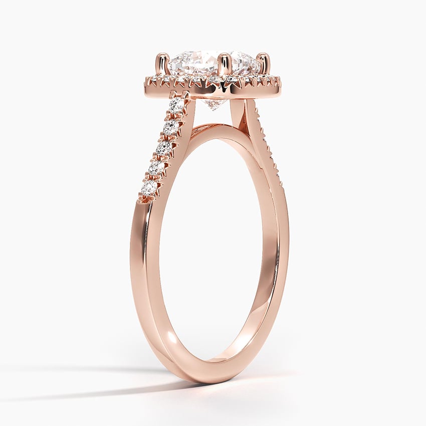 Odessa Halo Diamond Engagement Ring